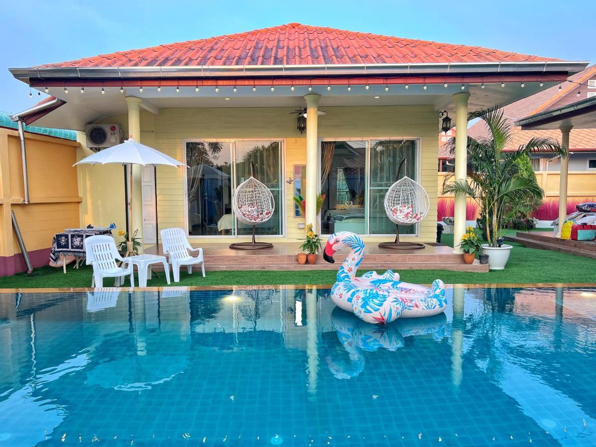Mantra Pattaya Pool Villa With Jacuzzi In Pattaya-Pet-Friendly Praia de Jomtien Exterior foto